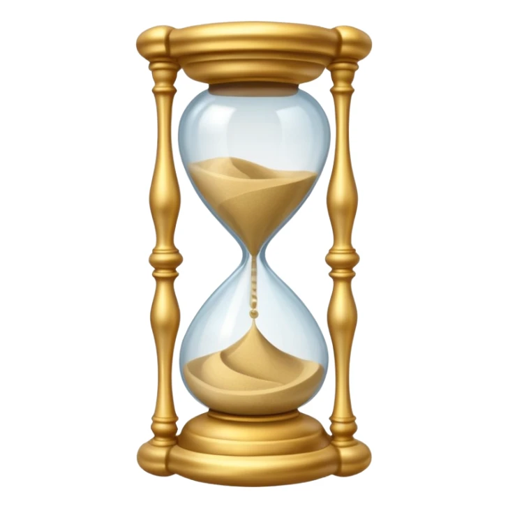 fancy ornate disney french hourglass sticker