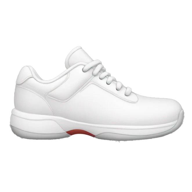 chunky white tennis shoes sticker