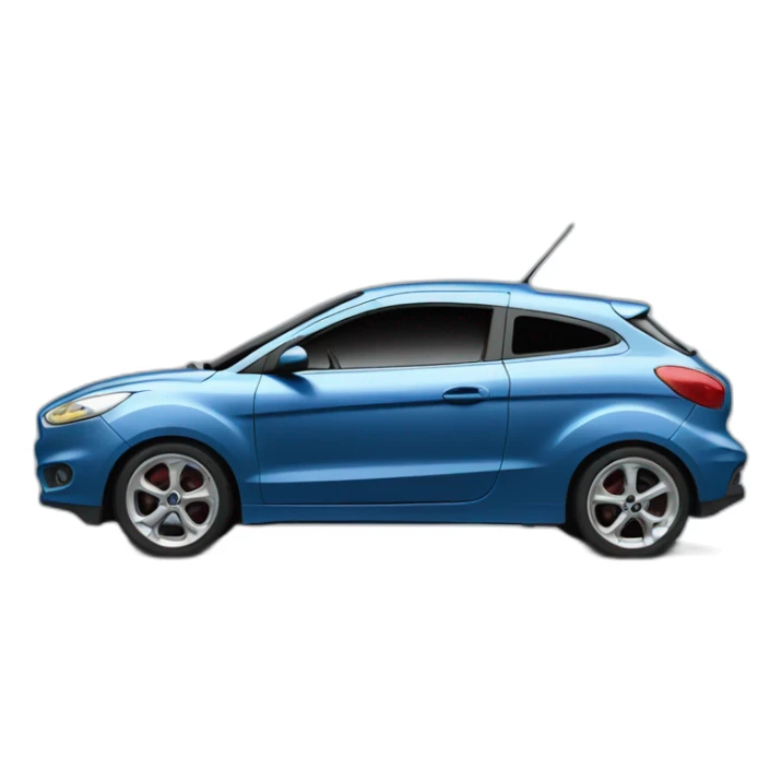 Ford Sportka 1.6 95ch Bleue sticker