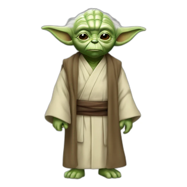 Yoda qui bois un short de vodka sticker