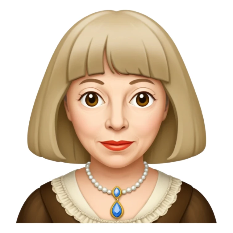 Frances de la Tour is madame maxime in harry potter sticker
