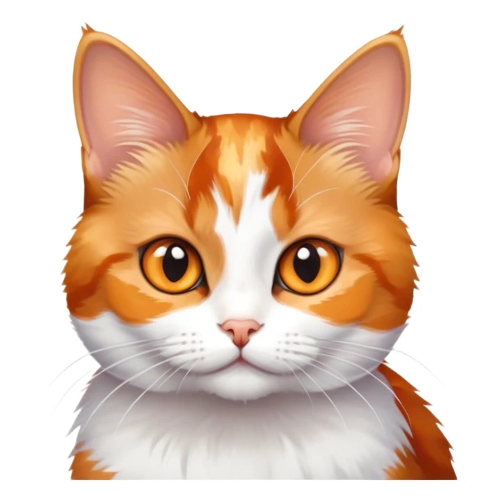 Small calico cat shorthair sticker