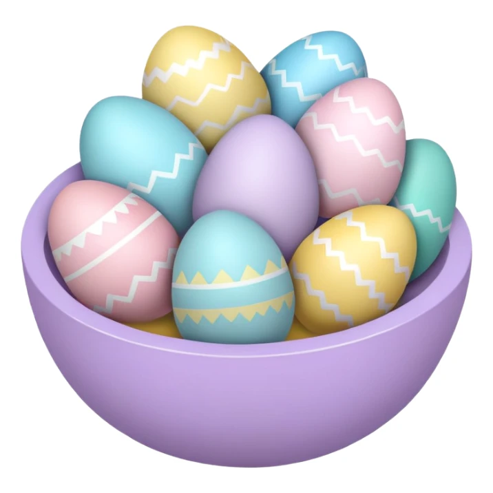 Easter emojis sticker