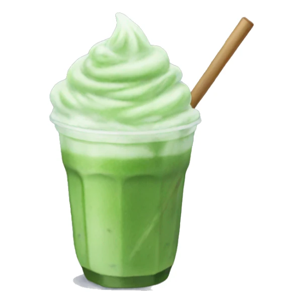 Iced matcha sticker