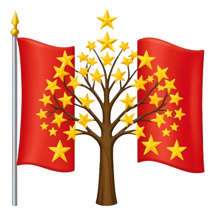 the flag of Chuvashia sticker