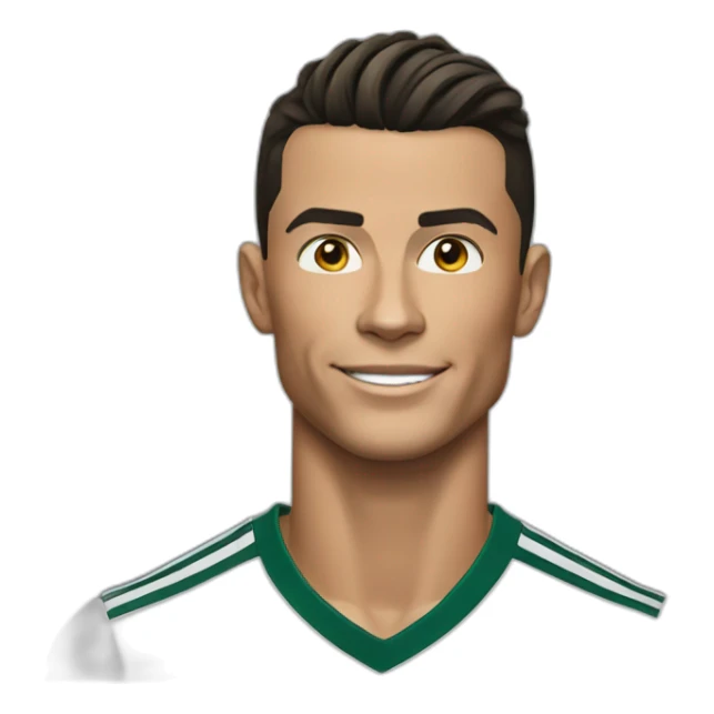 cristiano ronaldo realistic sticker