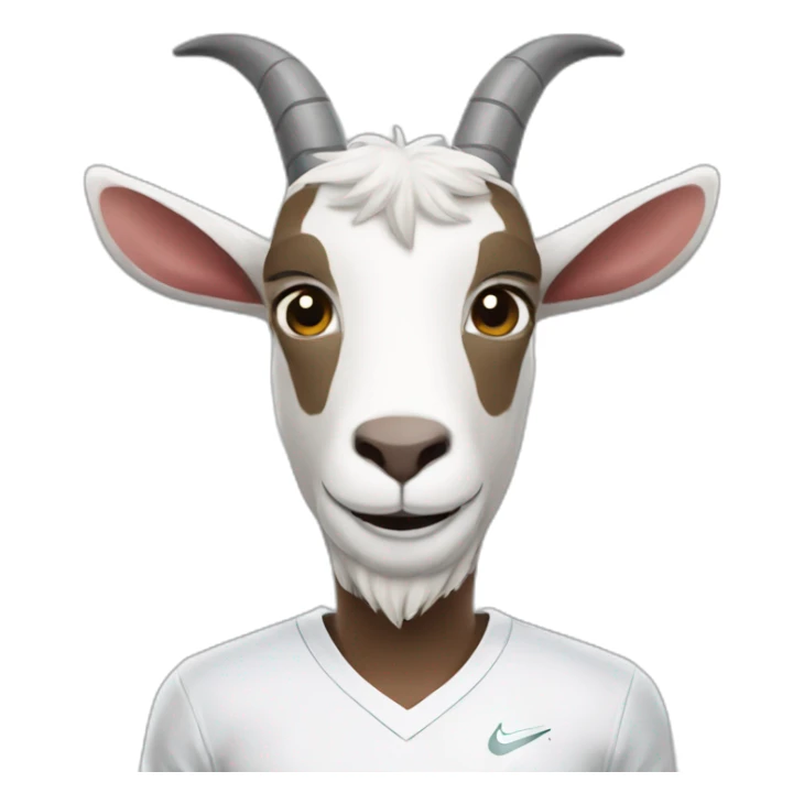 Goat football Messi or Ronaldo sticker