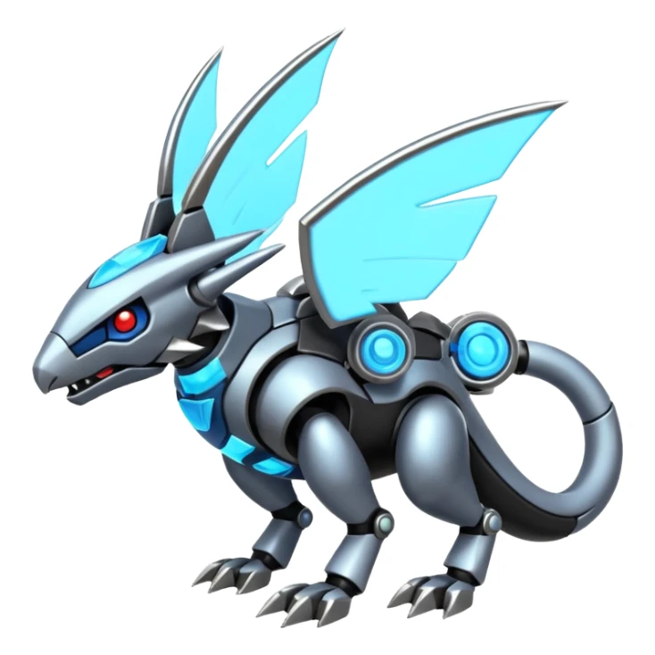 Mechanical Vernid-Primagen-Protogen-Fakémon-Pokémon-creature-fusion (full body) sticker