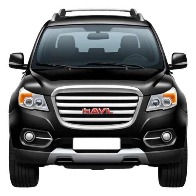 Haval H5 2025 black Looks like a Tahoe sticker