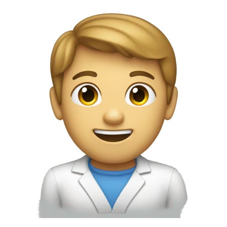 emoji from cohesity logo company sticker