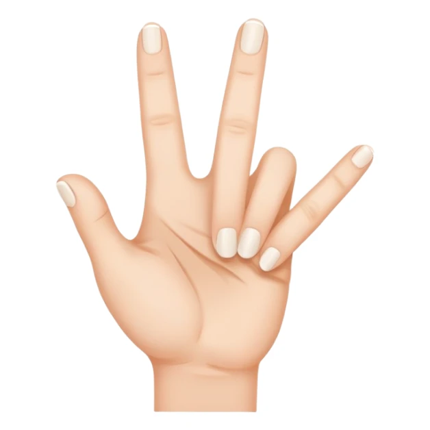 in hand make me T's sign sticker