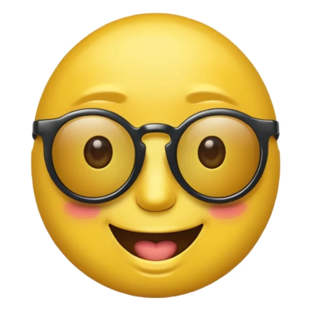 Génère-moi un emoji comme celui du snapchat plus sticker