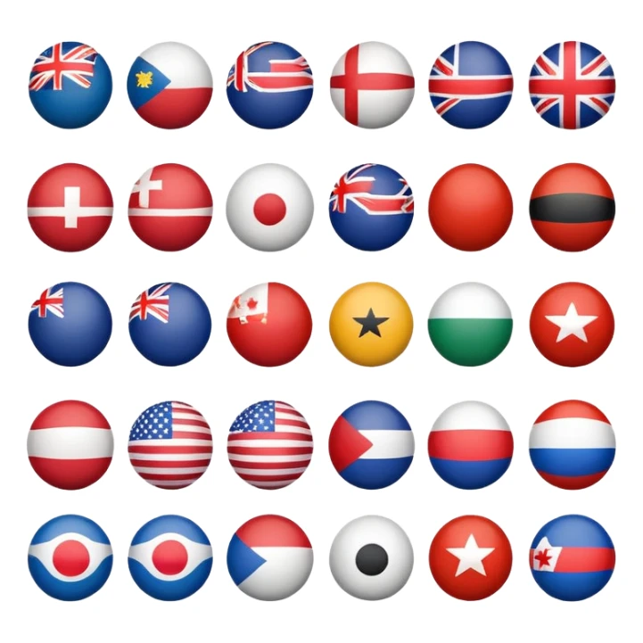 COUNTRYBALLS sticker