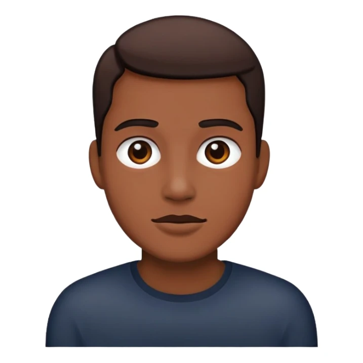 user picture placeholder, dark colors sticker