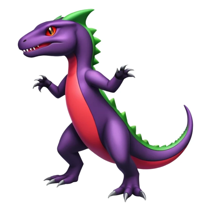 Salandit-Noibat-Larvitar-Hybrid (Full body) sticker