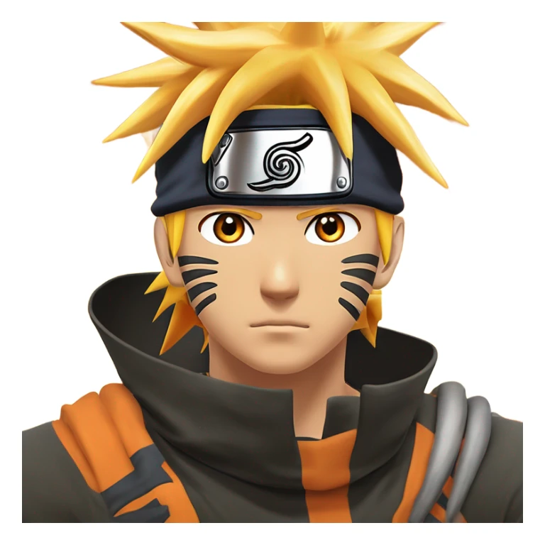 Naruto uzumaki Baryon mode sticker