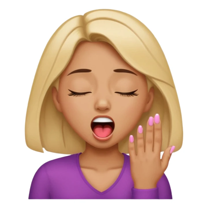 Slay girl emoji💅🥱böyle yap sticker