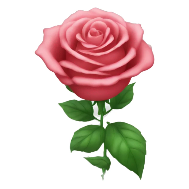 Standard yellow emoji face with rose in mouth like zoro  sticker