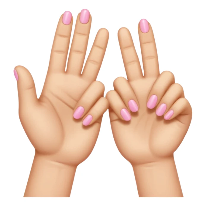 Pinky promise emoji sticker