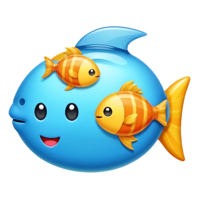 Healthier growth and better concentration with Omega 3 candy. sticker