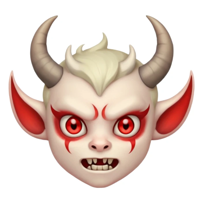 Young demon - small horns, mischiievous











 sticker