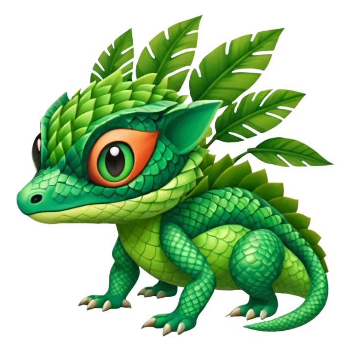  exotic tropical Fakémon-Pokémon-Vernid-creature sticker