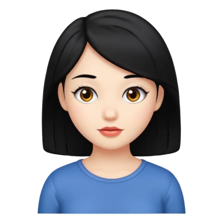 Lucy (black hair) from the Fallout TV show sticker