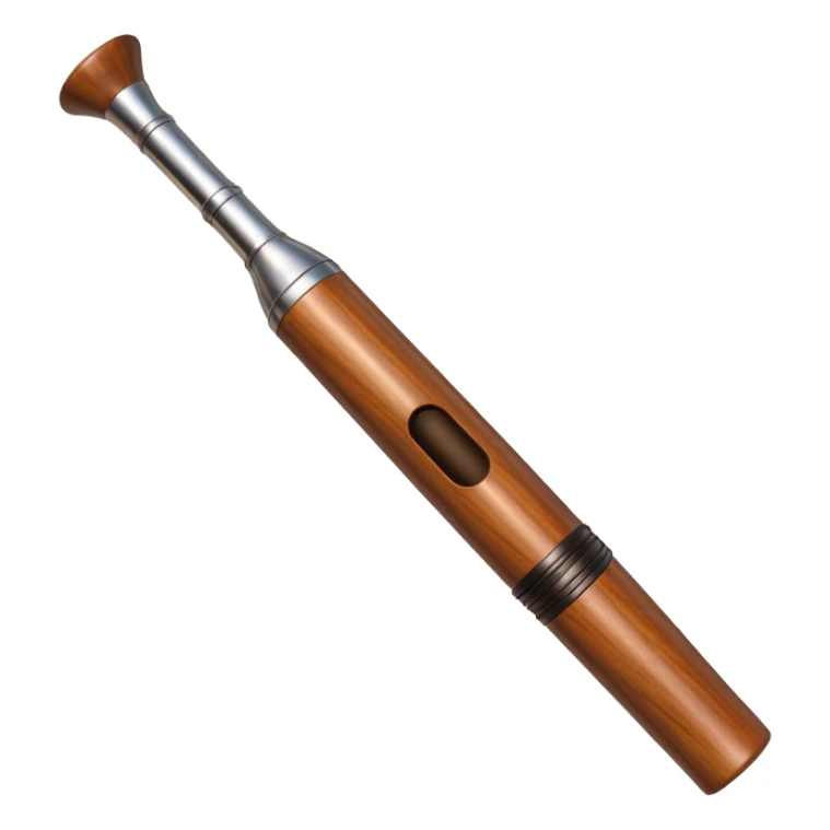 Turkish musical wood wind instrument the Zurna sticker