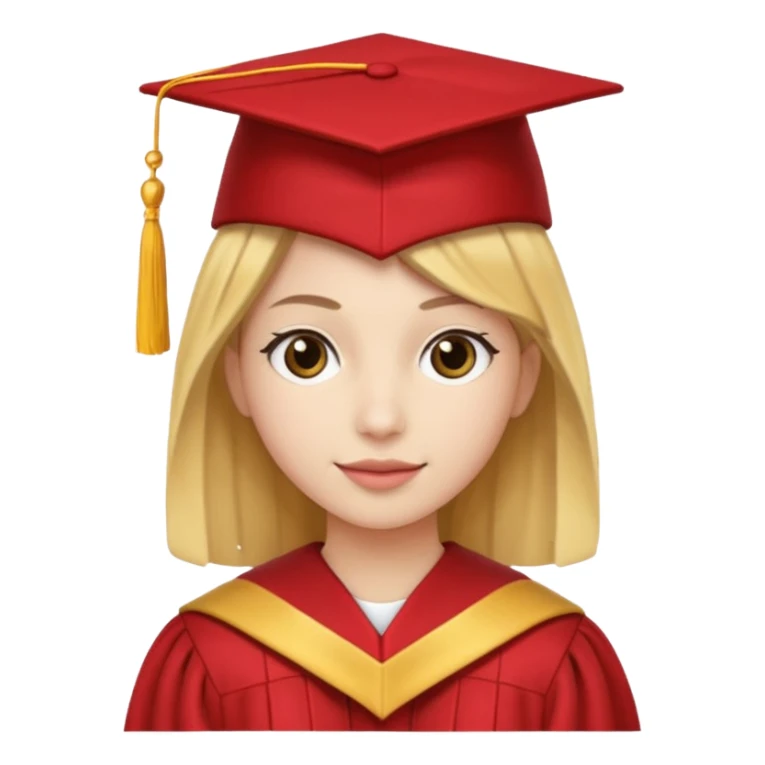 knitting hat that wear on graduation year from university sticker