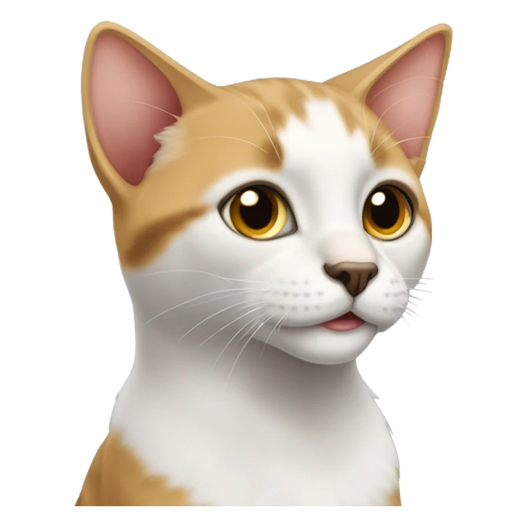 kedi ile köpek yatakta sticker