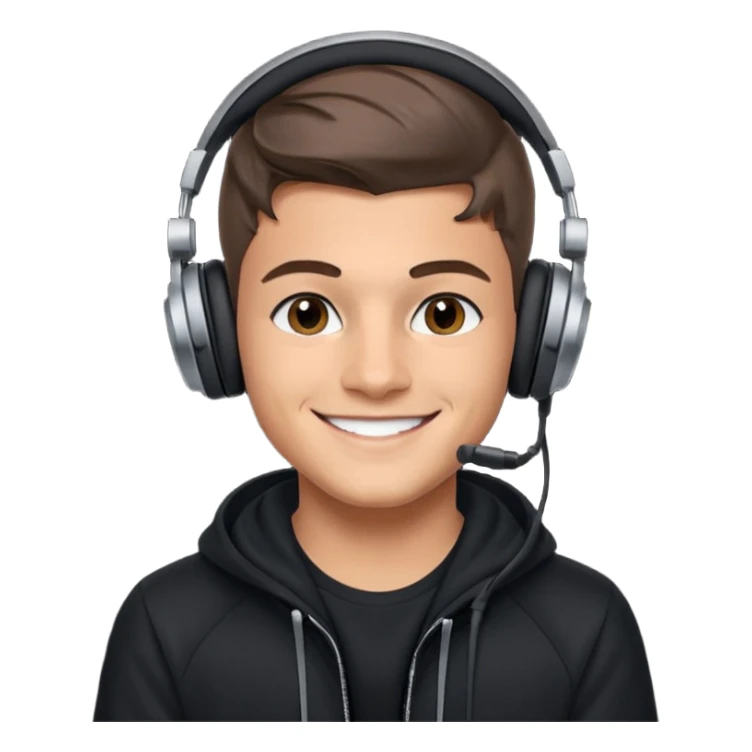 DJ Martin Garrix playing Music sticker