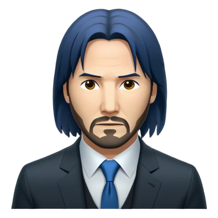 John wick emoji 100x100 pixel Up to 127 KB in size sticker