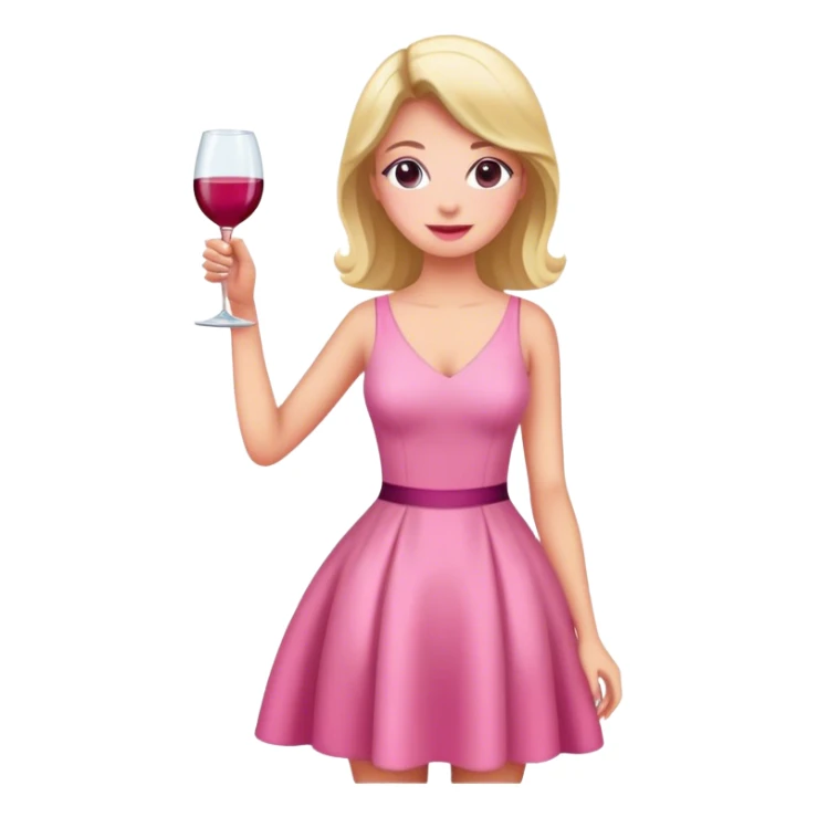 wine international day of woman sticker