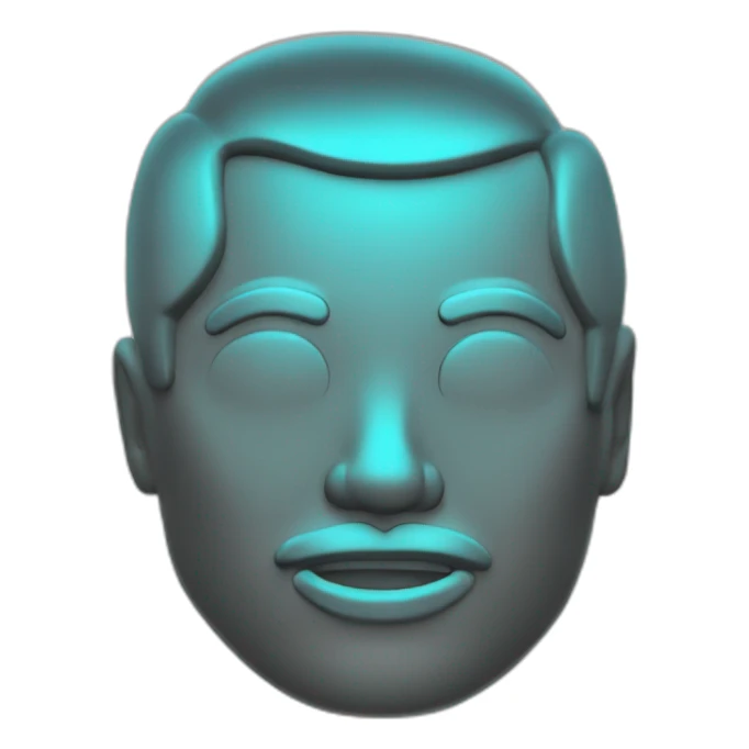 Juicy booty neon sign style man attractive  sticker