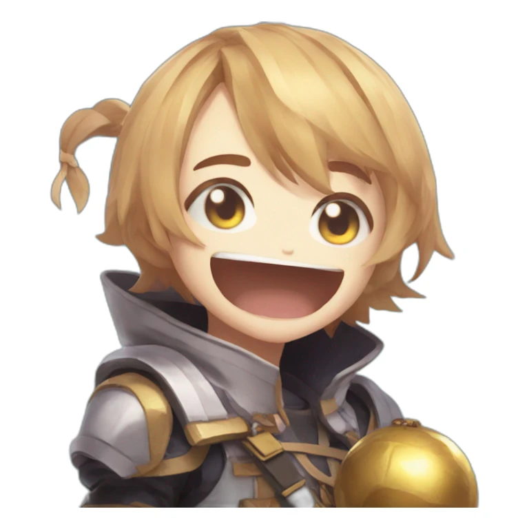 Klee in genshin impact who throw a bomb sticker