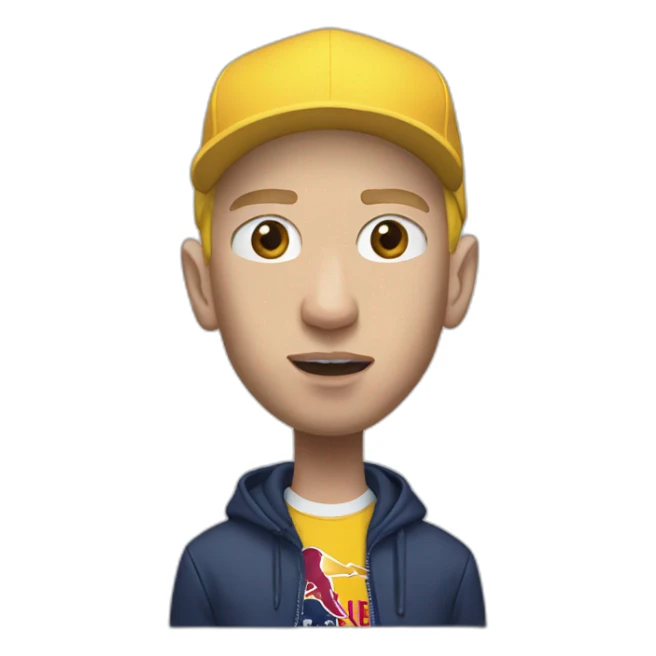 eminem, redbull sticker