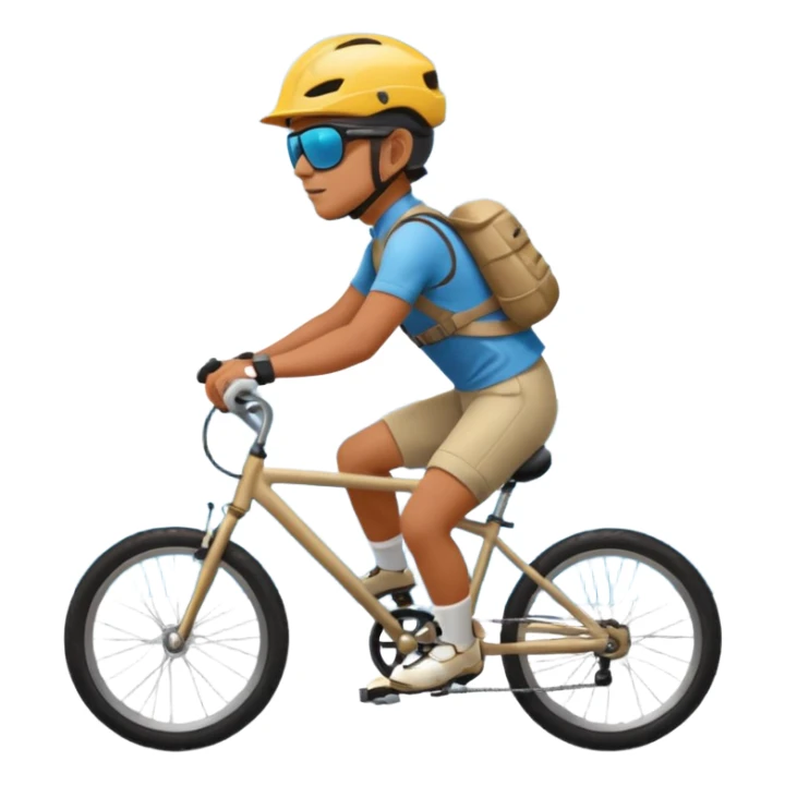 golden hour lakefront bike ride sticker