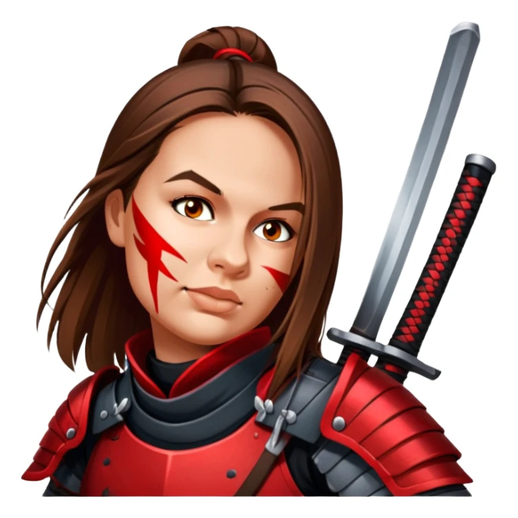 Battle-Ready Samurai sticker