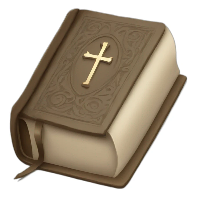 Design an emoji for the holy bible sticker