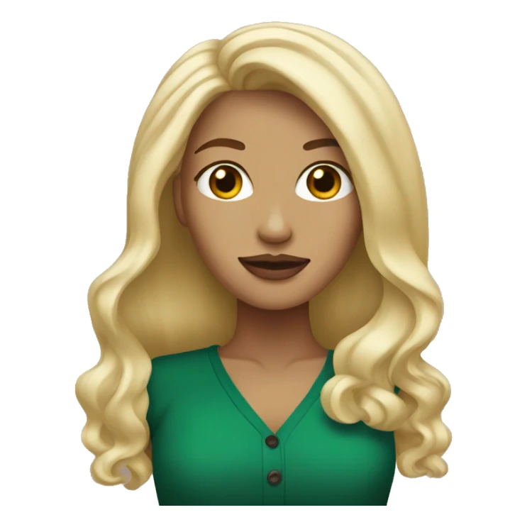 Blonde with Starbucks coffee  sticker