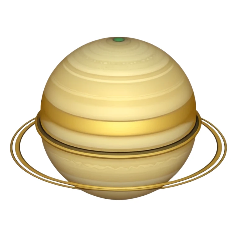 outline of saturn  sticker