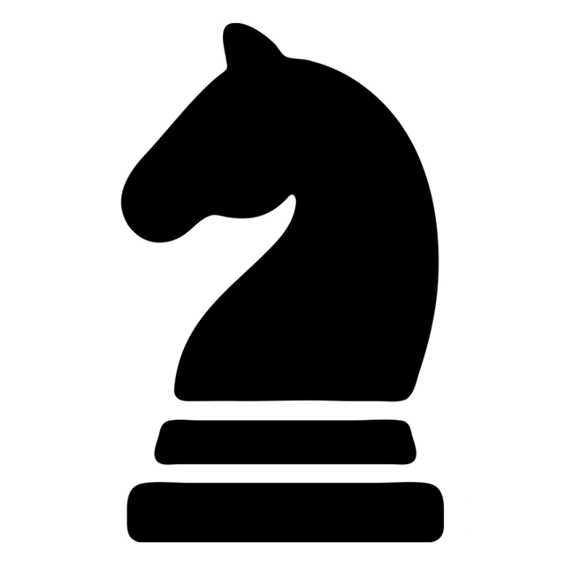 chess knight sticker