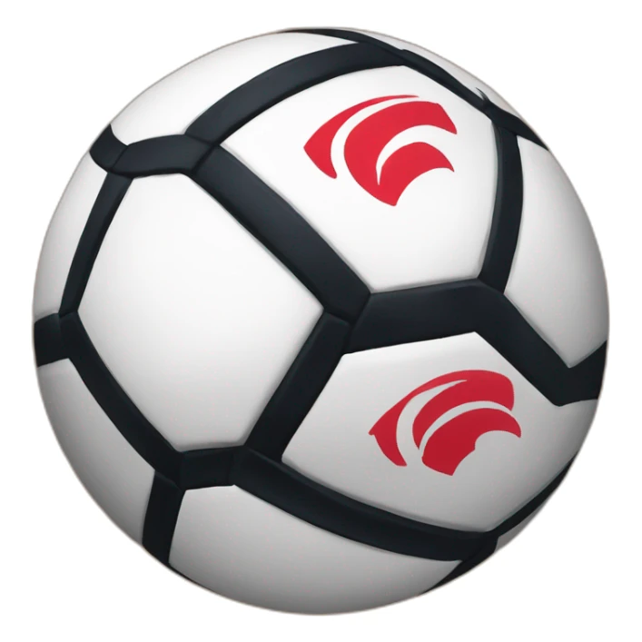 The Stade Toulousain rugby ball sticker