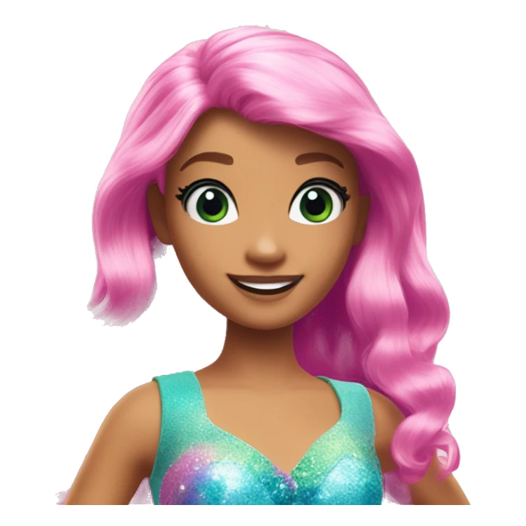 Bibble from Barbie fairytopia mermaidia  sticker