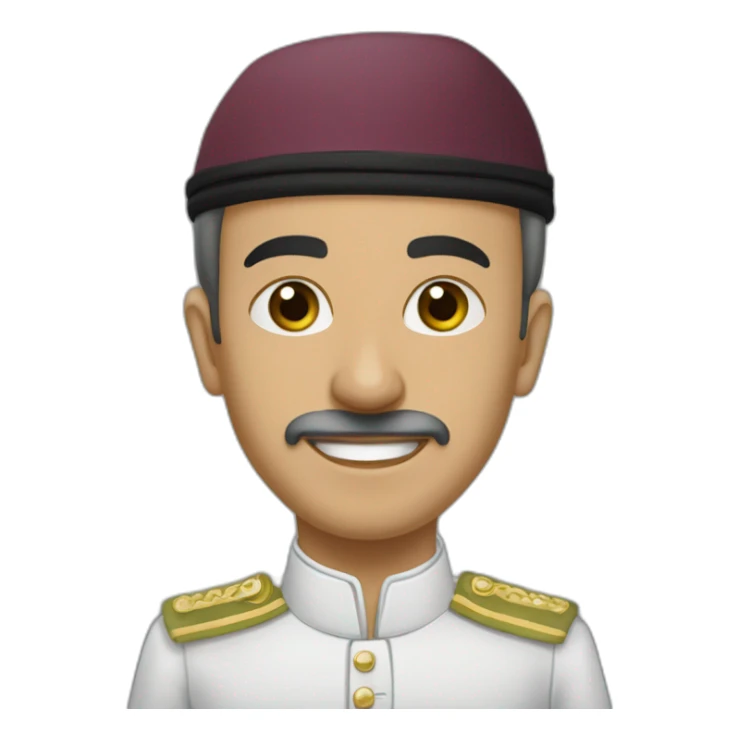 insbired from the algerian president abd lmajid tebboun sticker