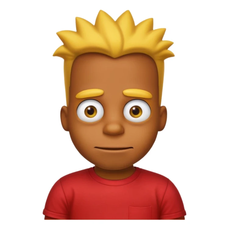 Bart Simpson sticker