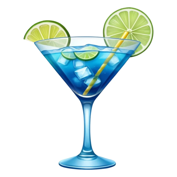 Giant Blue Cocktail sticker