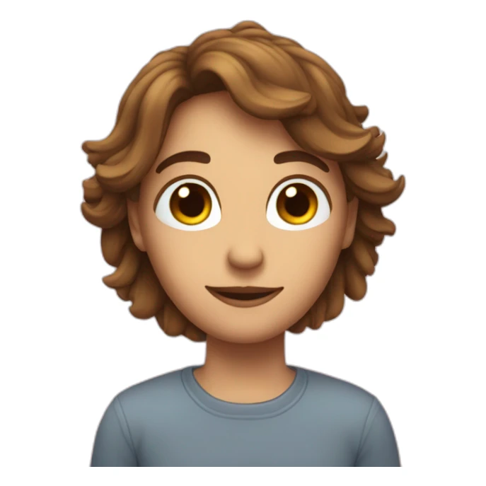 Emoji qui fait un cœur avec la main sticker