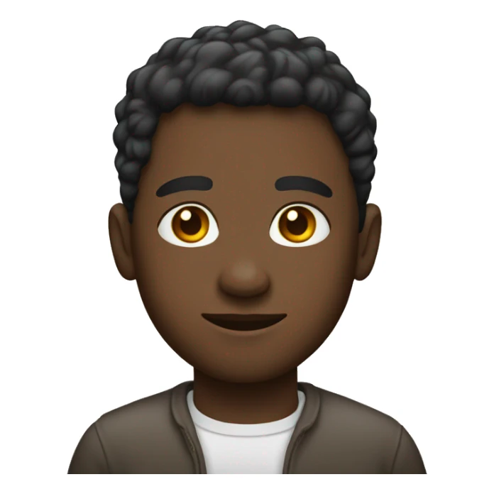 Person of aftican descent sticker