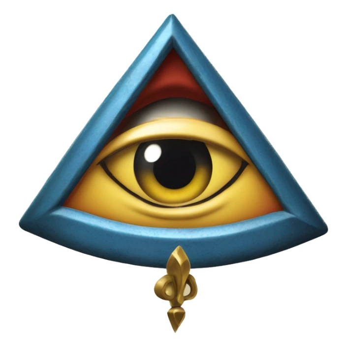 Draw an masonic "all-seeing eye" as 1930s-character design like “Rubber hose animation” such as Betty Boop, Looney Tunes Bosko, Cuphead video game sticker